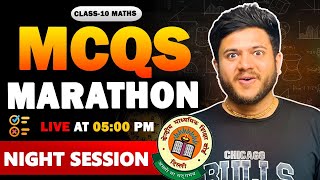 Class 10 Maths Complete Syllabus (MCQs ) |Complete Revision Class 10 Maths 🔥Class 10 Maths Marathon🔴