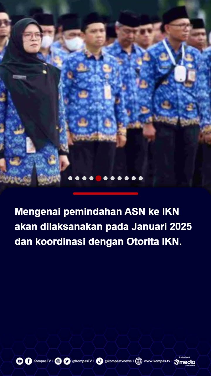 KemenPAN RB Tunda Pemindahan ASN ke IKN, Ini Alasannya #ikn #asn #pemerintah #pns