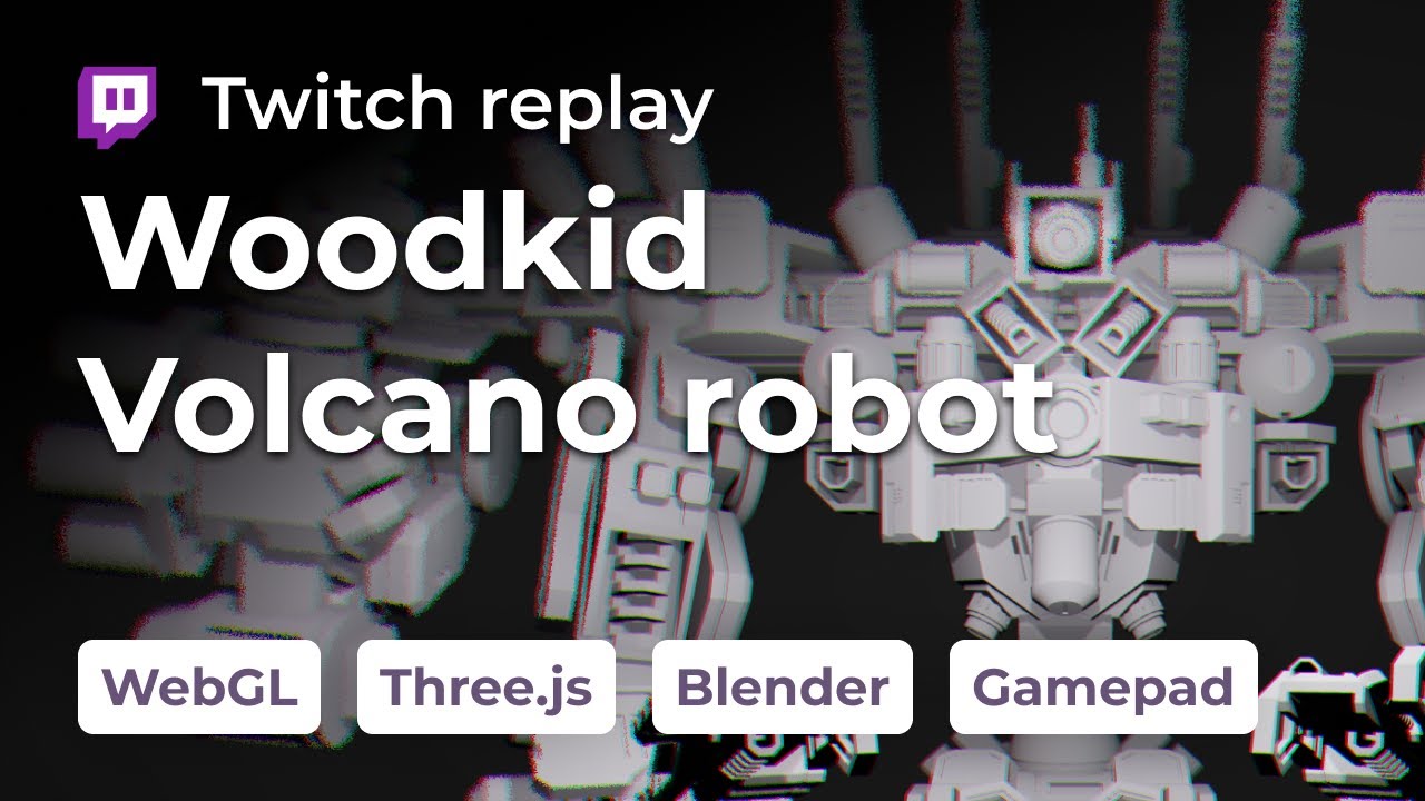 Woodkid Volcano Robot in WebGL — Part 5