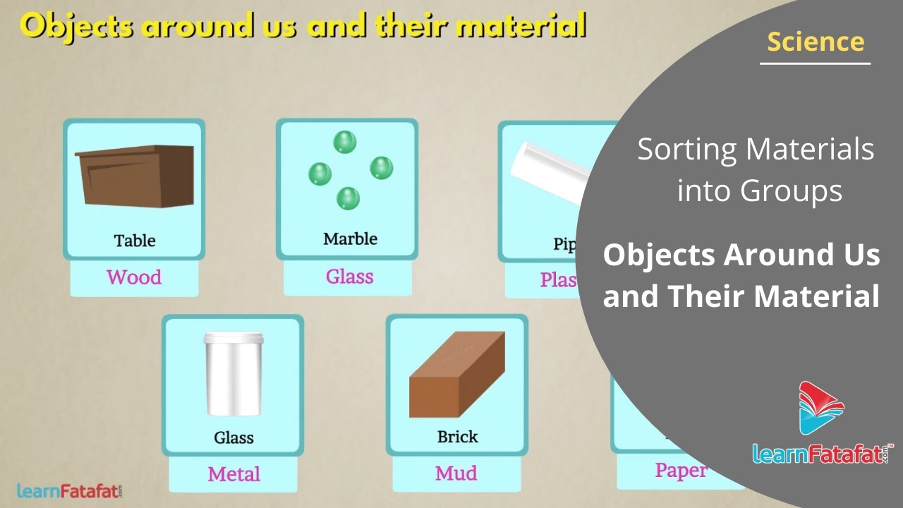 case study on sorting materials into groups class 6