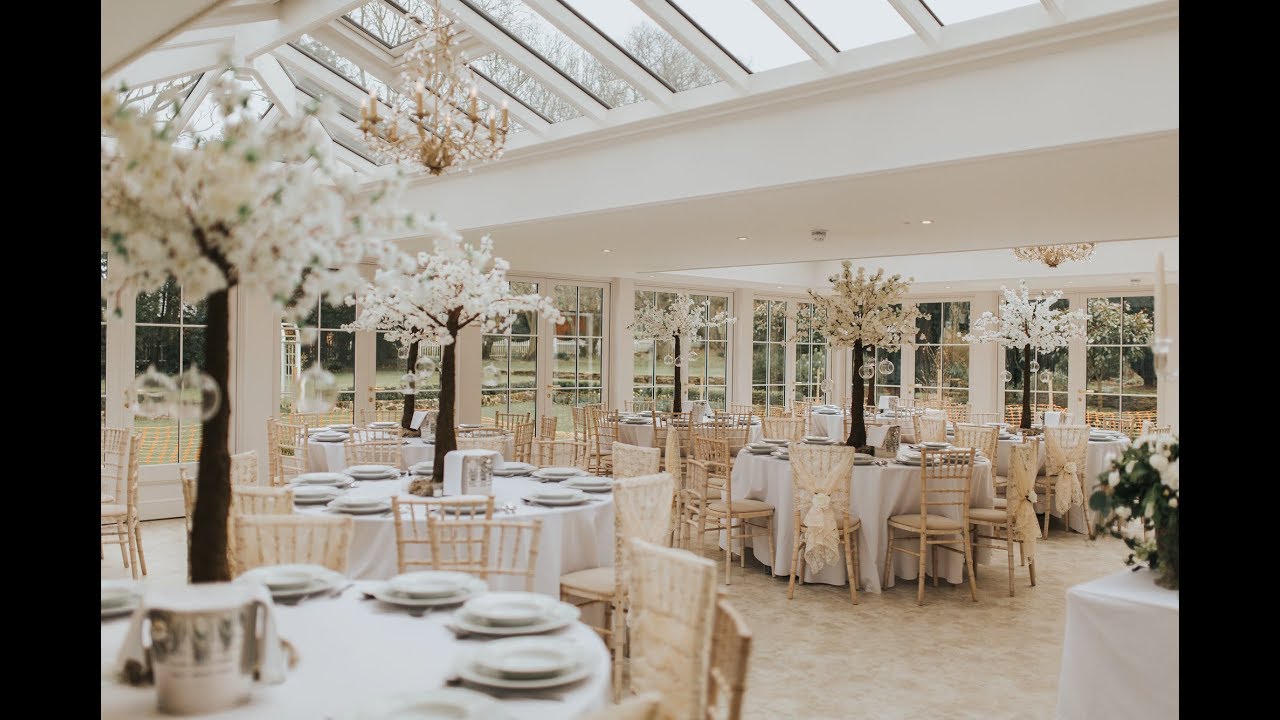 Hayne House The Orangery Kent Wedding Venue Youtube