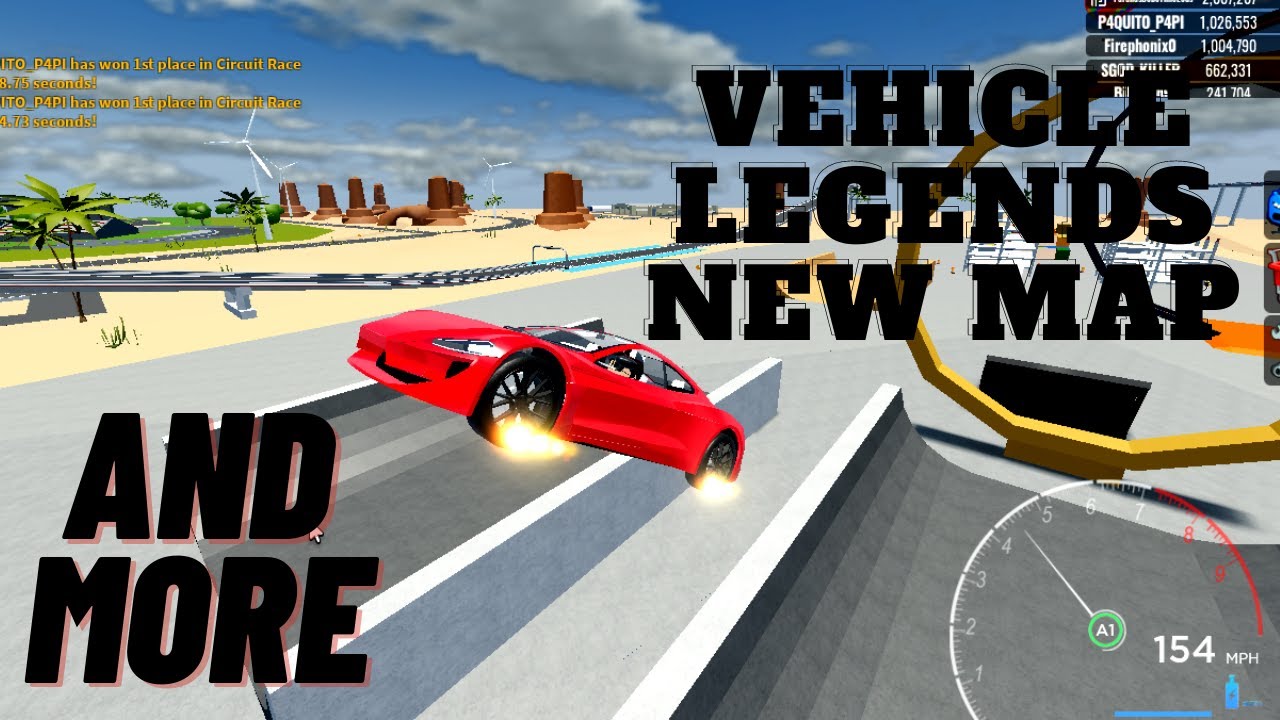 Vehicle Legends New Map And More YouTube
