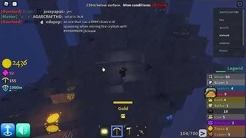 roblox Azure Mines rare glitch.