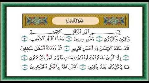 الشيخ احمد العجمي سورة التين
