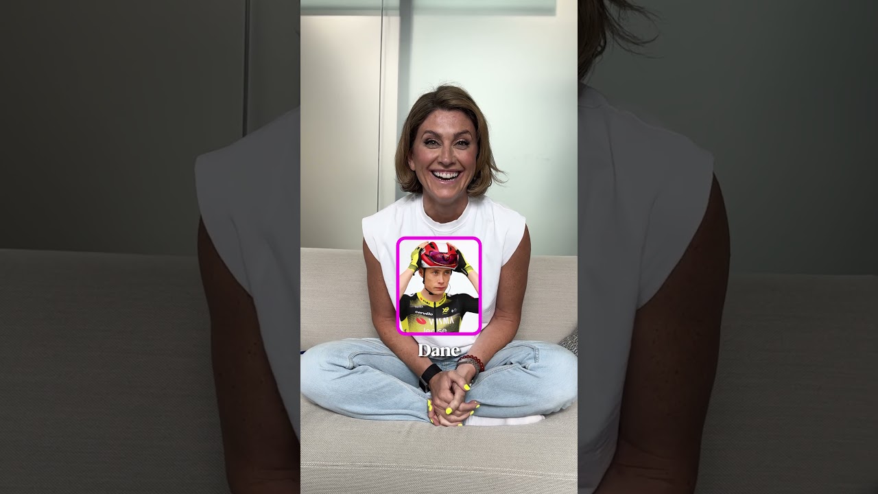 Tour de France word association with Orla Chennaoui 🟡🚴‍♂️