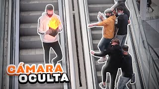 MAGIA en las ESCALERAS MECÁNICAS (Cámara Oculta)