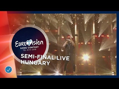 Hungary - LIVE - Joci Ppai - Az n apm - First Semi-Final - Eurovision 2019