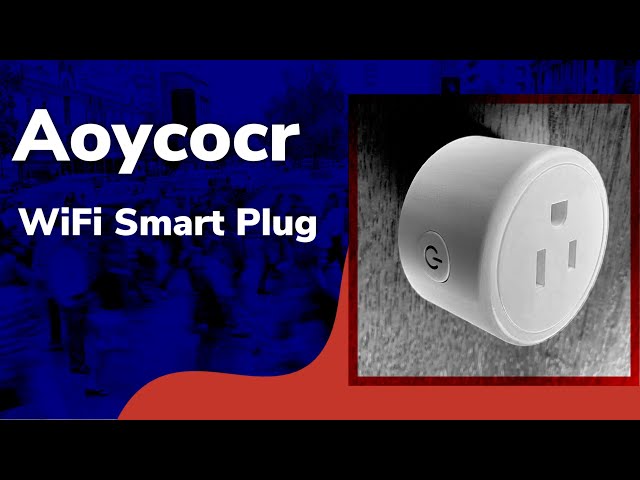 Alexa Smart Plugs - Aoycocr Mini WIFI Smart Socket Switch Works