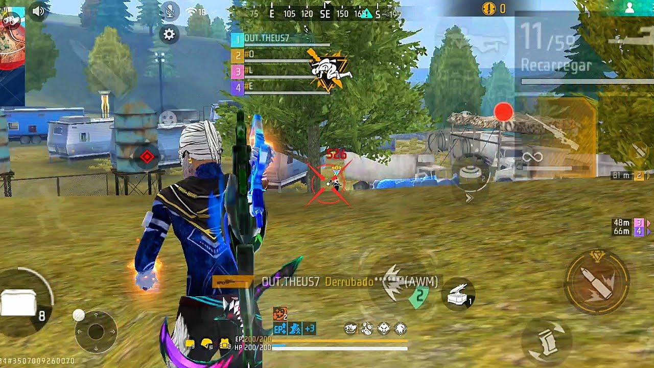 HIGHLIGHTS EM CAMPEONATOS 🏹 ROG PHONE 6D ULTIMATE 🏹