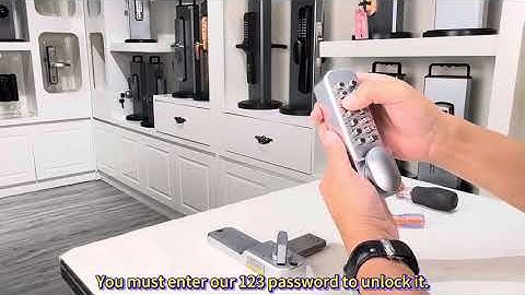 Mechanical password lock setting password and other usage operation videos