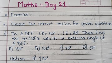 maths day 21 , 10th class setu abhyaskram (bridge course)
