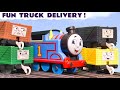 Thomas has to Deliver the Trucks to the Correct Trains