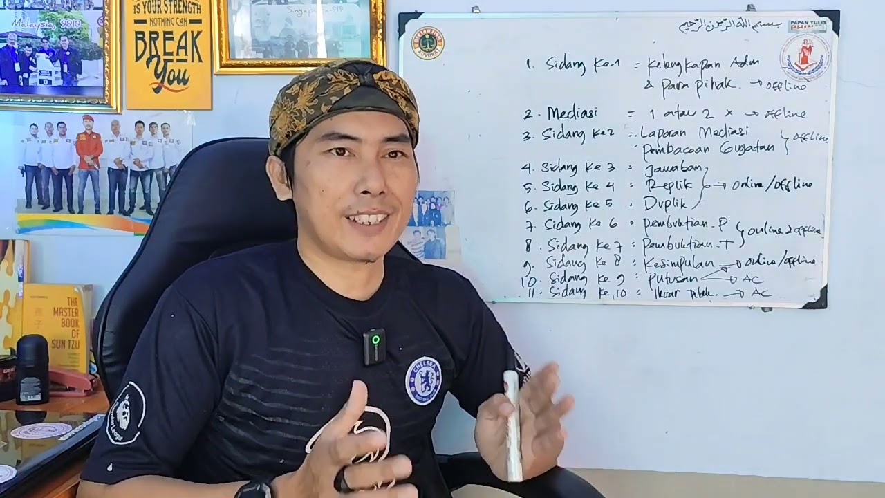 TAHAPAN SIDANG GUGATAN CERAI DI PENGADILAN AGAMA