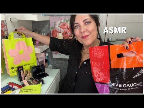 ASMR🛍️ПОКУПКИ С МОРЯ🏖️/3ч КОСМЕТИКА ЛЮКС/Золотое Яблоко Рив Гош/ASMR SHOW AND TELL SHOPPING IN SOCHI