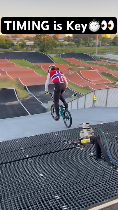 TIMING is KEY to a BMX Start⏱️⚡️ #bmx #bike #racing #timing #viral #bmxracing #biking #goneviral