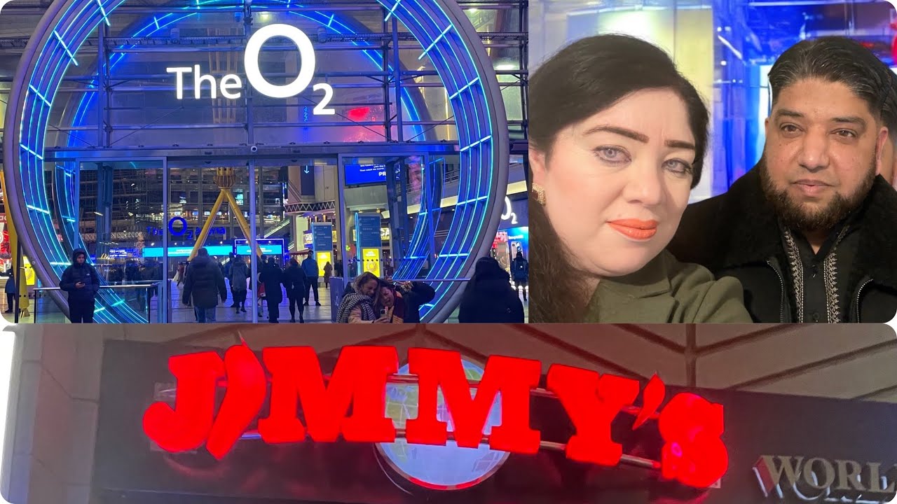 Visit to O2 Arena London and buffet dinner at Jimmy’s restaurant ...