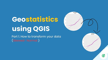 Data Normalization using R API in QGIS (Geostatistical Analysis) part 1