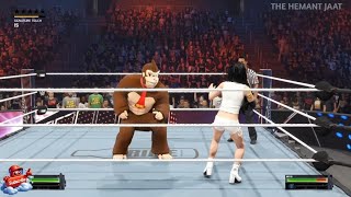 😱Donkey Kong बनाम Akira / WWE 2K26 💥 (पीसी गेमप्ले) 15 अगस्त - 2026