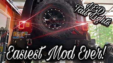 How to install LED Jeep Tail Lights