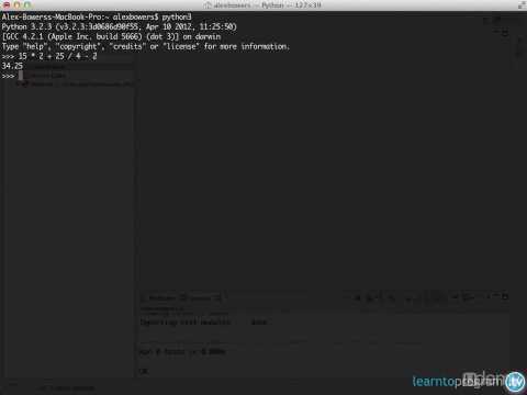 [Python for beginners ] Understanding the Order of Operators