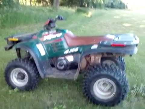 1996 Polaris 300 Explorer 2 Stroke On The Trails Youtube