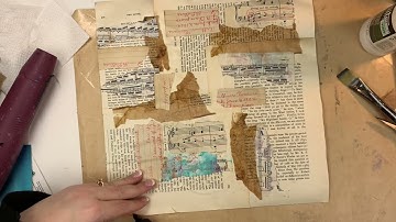 #100dayproject set up ~ Memory dex cards #mixedmedia #memorydex