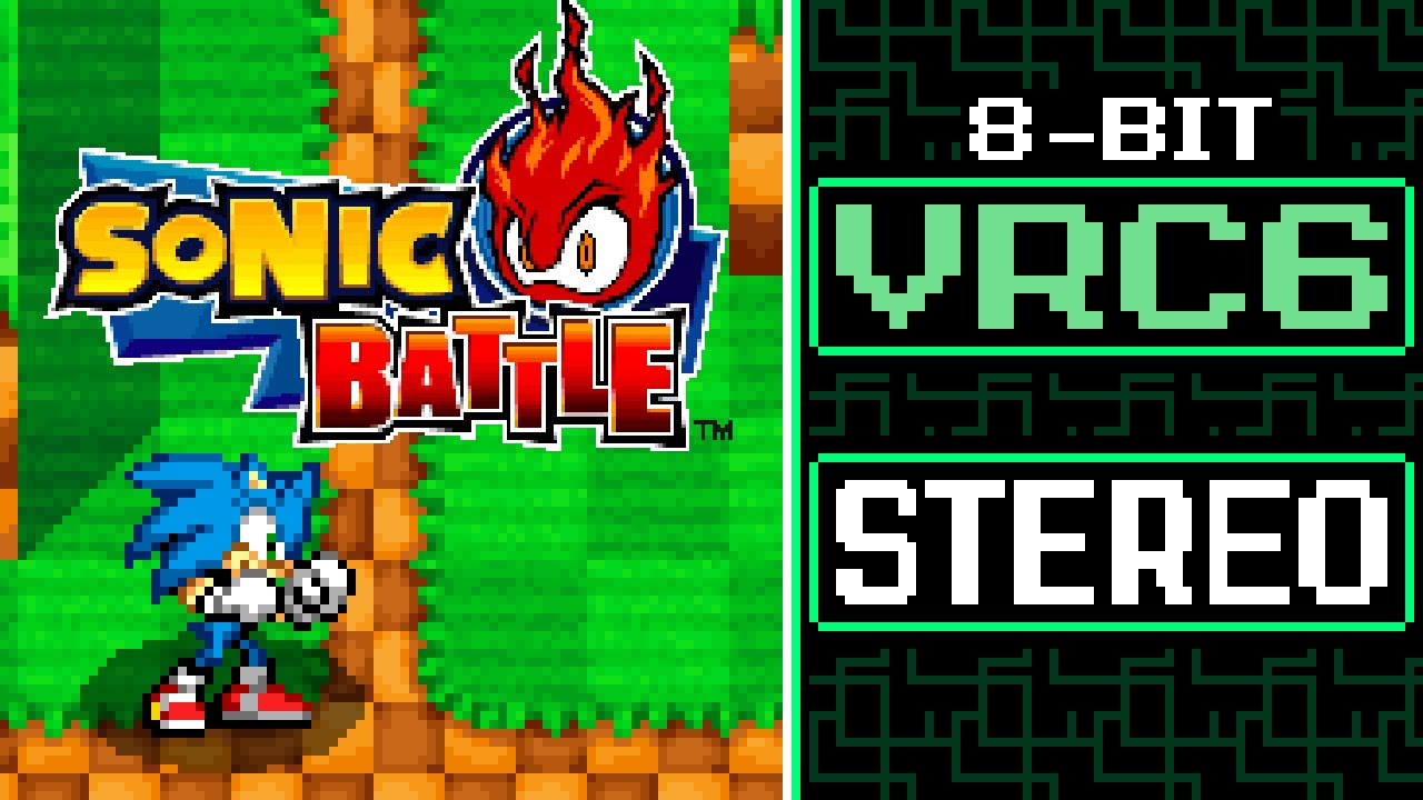 Green Hill Zone - Sonic Battle | 소닉 배틀 - 그린 힐 존 [8-Bit, VRC6, Stereo](feat. SSBU )