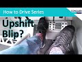 Upshift blip - advanced technique for changing up gears smoothly