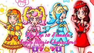 Top 10 Female Super Mario Characters