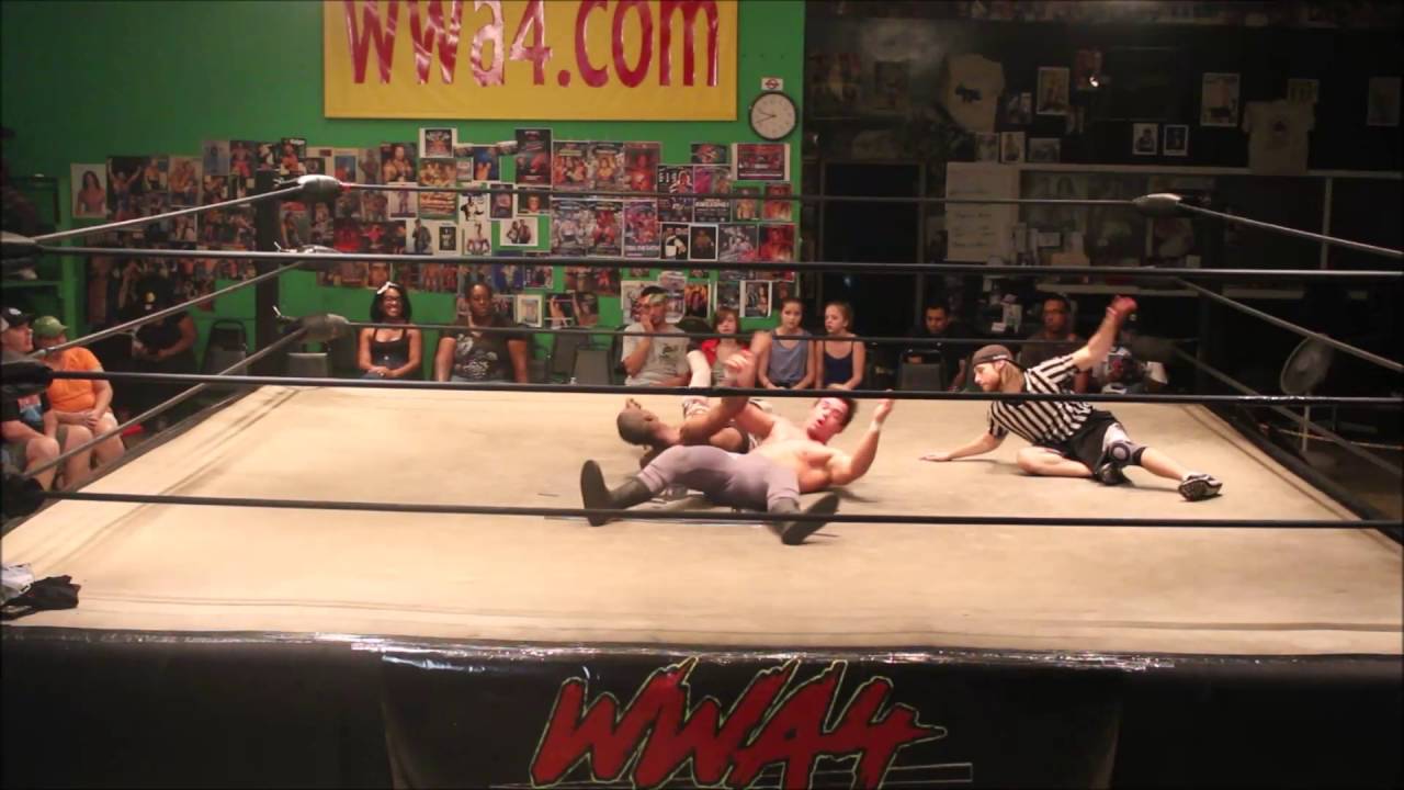 WWA4 The Reflection vs Austin Theory (Heavyweight Champion) - Title Match 8/28/2016