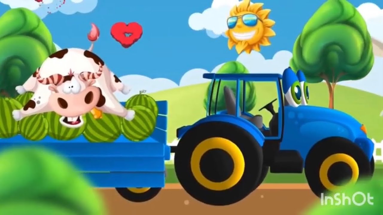 Ягодки трактор для малышей. Трактор синий трактор ягодки. Синий трактор ягоды. Овощи и фрукты. Синий трактор. Учим фрукты синий трактор.