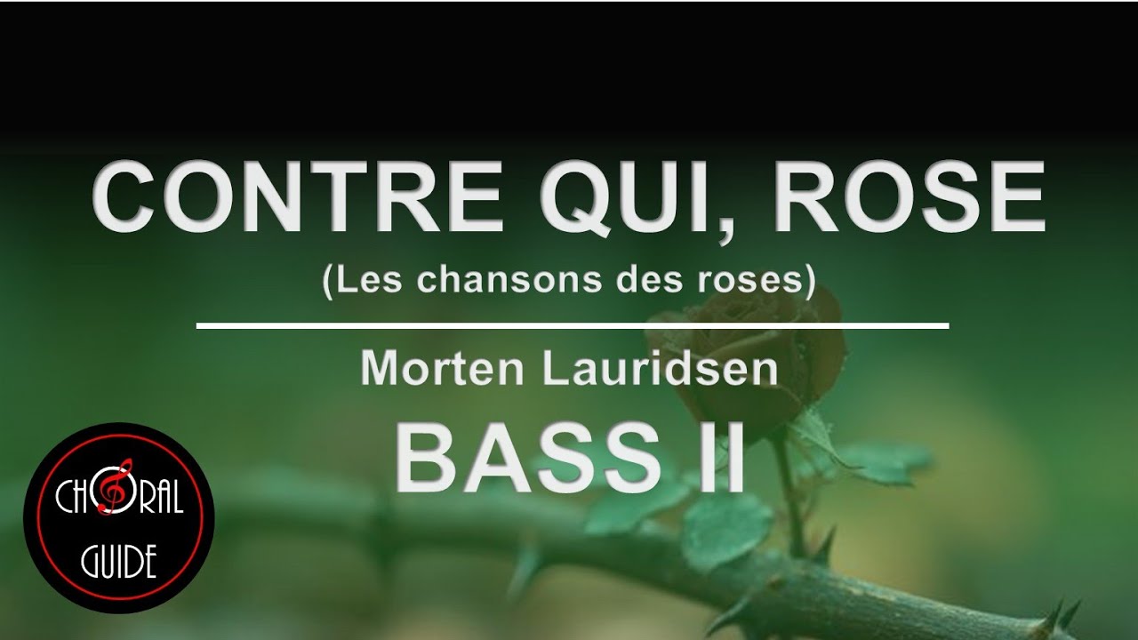 Contre qui, rose - BASS II | Morten Lauridsen
