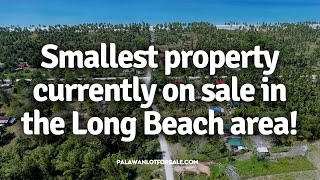 Long Beach San Vicente Palawan Lot For Sale