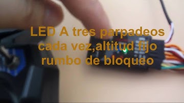 Hobby Siglo X-2(V2.0) Configuración Parte3-5 Modo de Vuelo