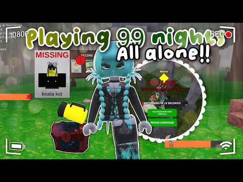 99 nights in the forest gameplay pt-1😱 *ruby chest*