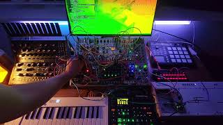 'Inkling' - Modular Synth jam with DFAM, Mother32, Digitakt