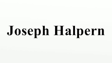 Joseph Halpern