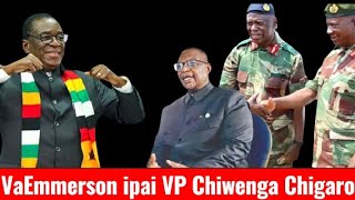 VaMnangagwa dzorerai chigaro kune akakupai 
