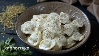 Juicy dumplings with chicken | Custard on dumplings | Ievgen Klopotenko