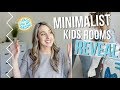 MINIMALIST KIDS ROOM DECOR