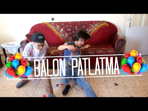 Acı Biber Yeme Cezalı Balon Patlatma Düellosu w/ Ekin Soyak | KursadTV