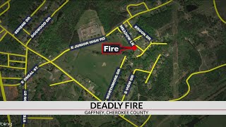 Woman killed during trailer fire in Gaffney, SLED arson team investigating