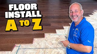 DIY Engineered Hardwood Flooring Install My Way! A to Z