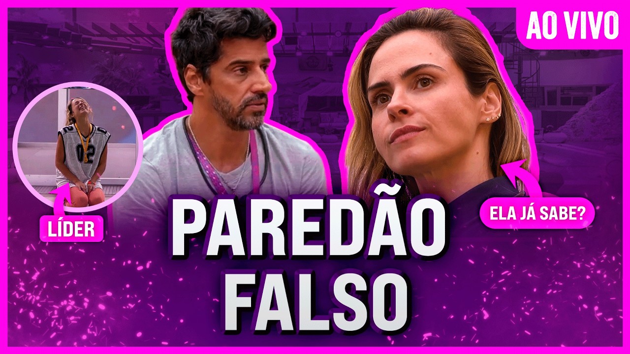 🟣 PAREDÃO FALSO ABALA A CASA, ANA PAULA PEDE PRA IR E PRODUÇÃO DÁ AVISO EM BABU E MILENA NO BBB 26!