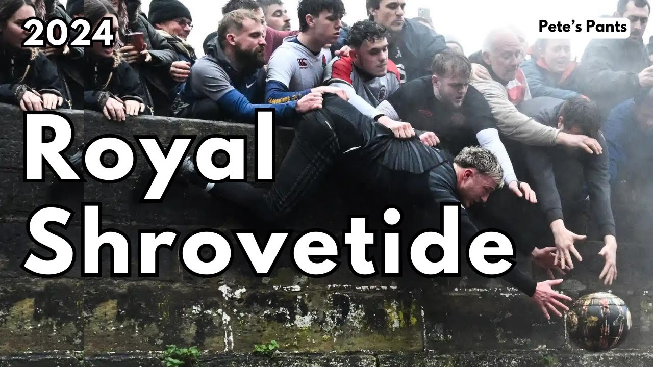 Ashbourne divided in a game with no rules