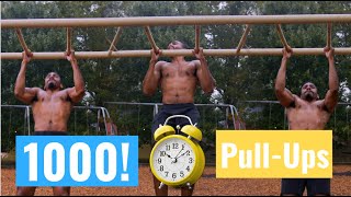 I Did 1000 Pull Ups in the Rain  in 24 hours