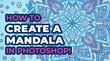 How to Create a Mandala in Photoshop!