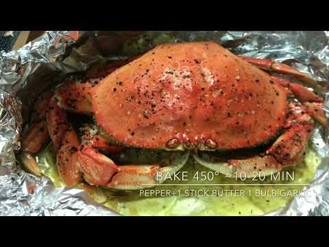 Quick Video Pre-cooked Roasted Crab