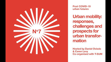 Urban mobility: responses, challenges and prospects for urban transformation