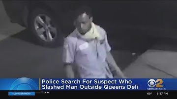 NYPD Searching For Suspect In Queens Slashing